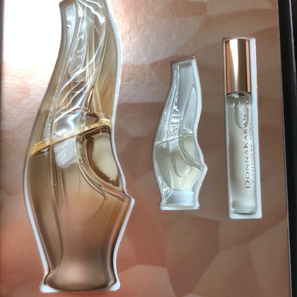 donna karan cashmere aura set